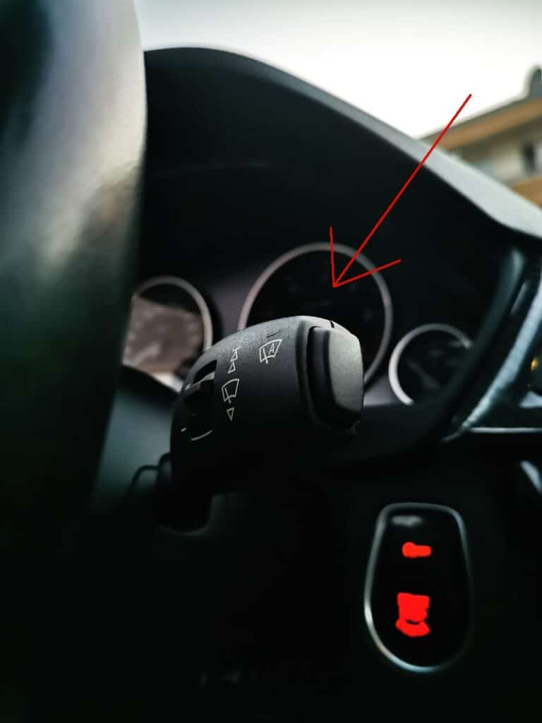 Steering column switch