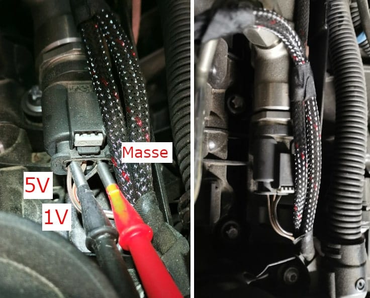 Car jerks when accelerating Cause 3: Defective rail pressure sensor