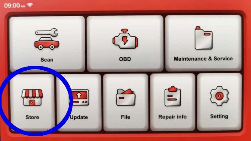 No store function from MUCAR