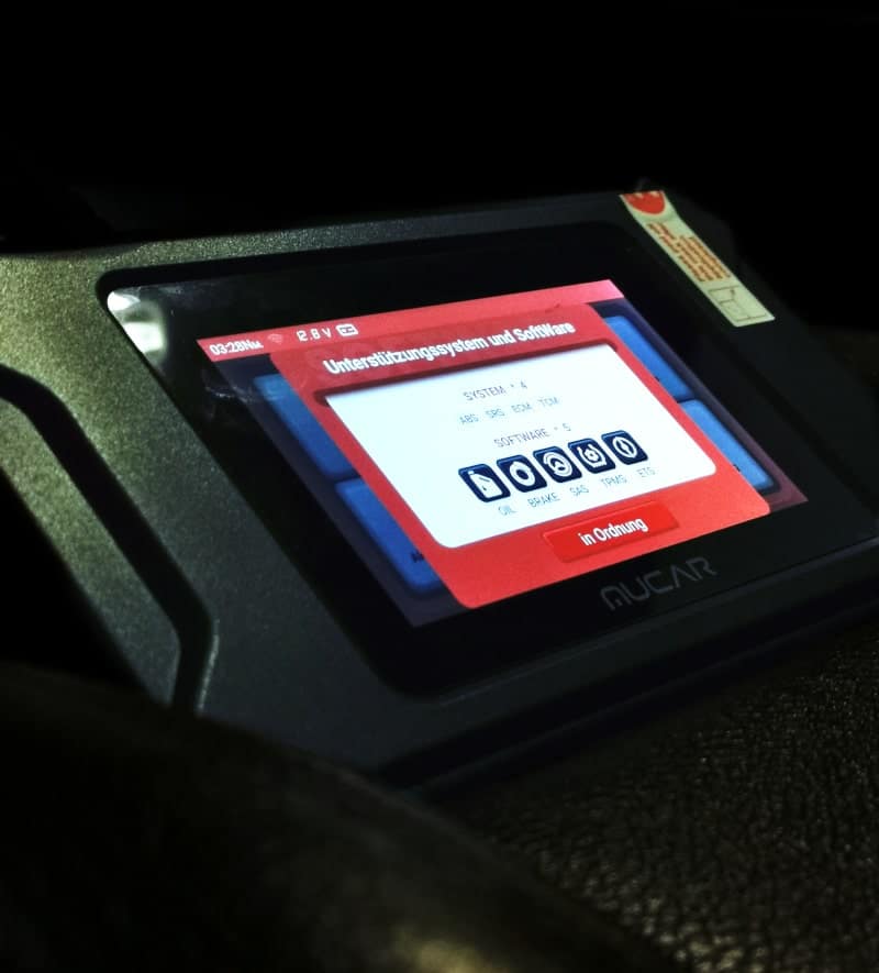 Start image of the MUCAR CS hardware, product photo