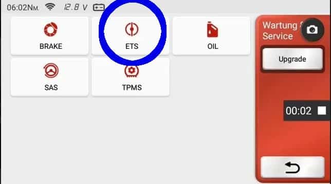 Throttle maintenance function