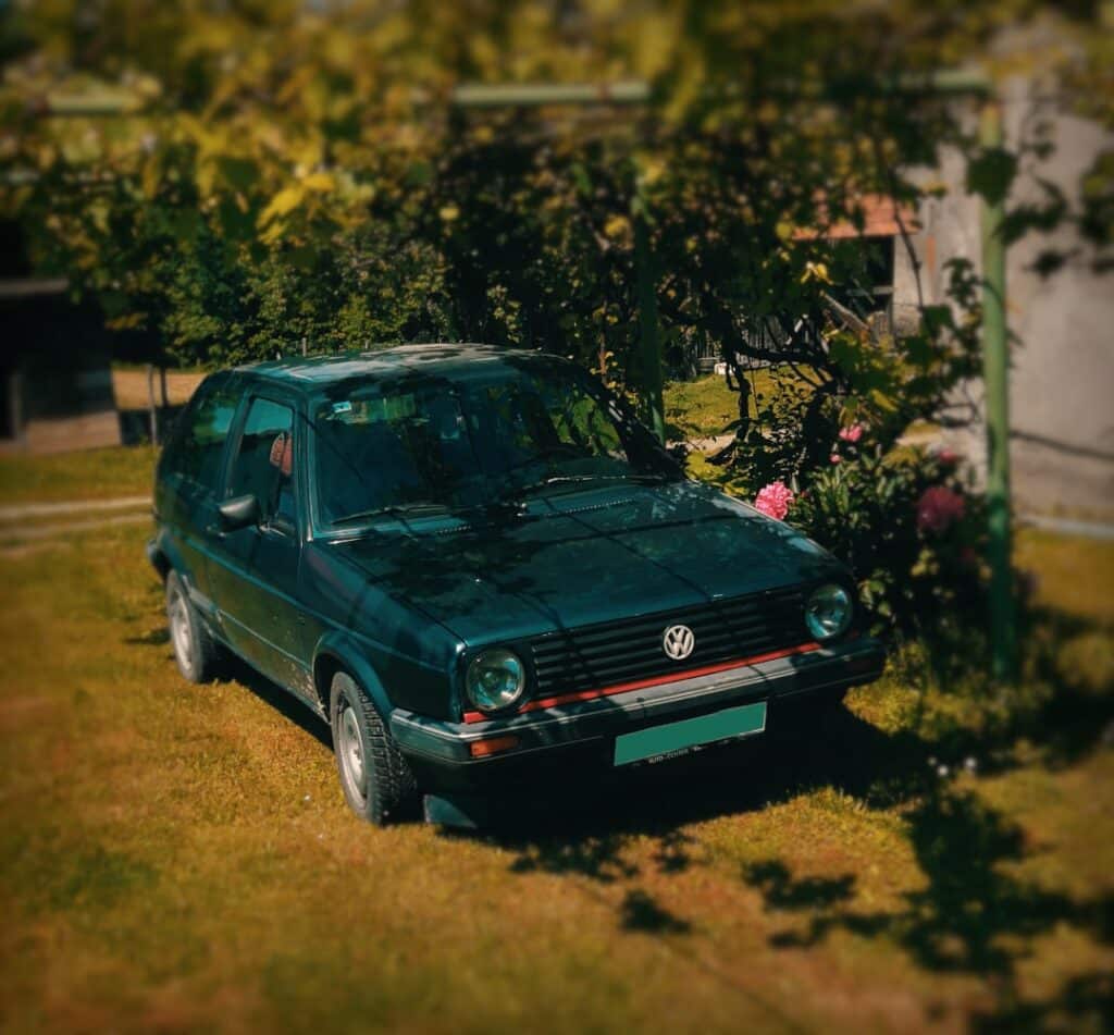 VW Golf 2 als Import Oldtimer, Baujahr 1989