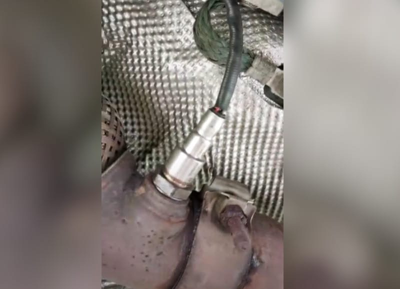 New lambda sensor (diagnostic sensor)