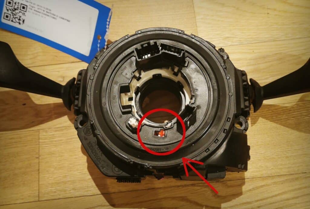 Fuse, lever steering column switch (SZL)