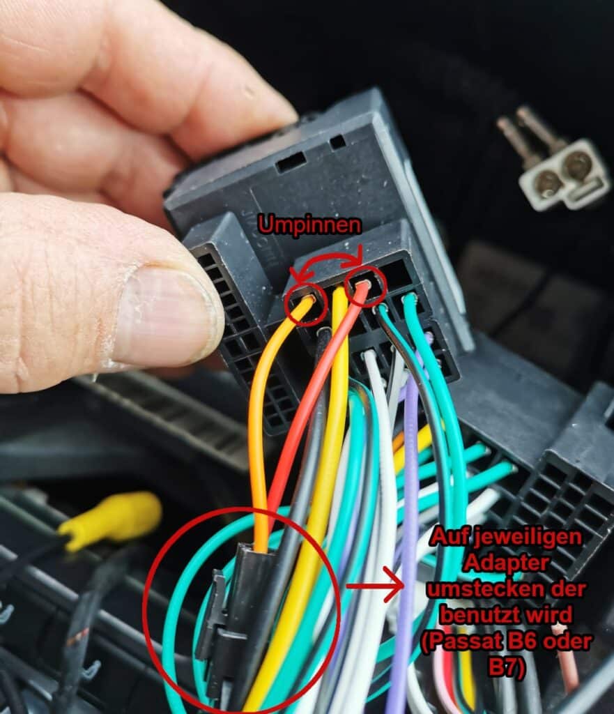 Rewire CAN-BUS connector