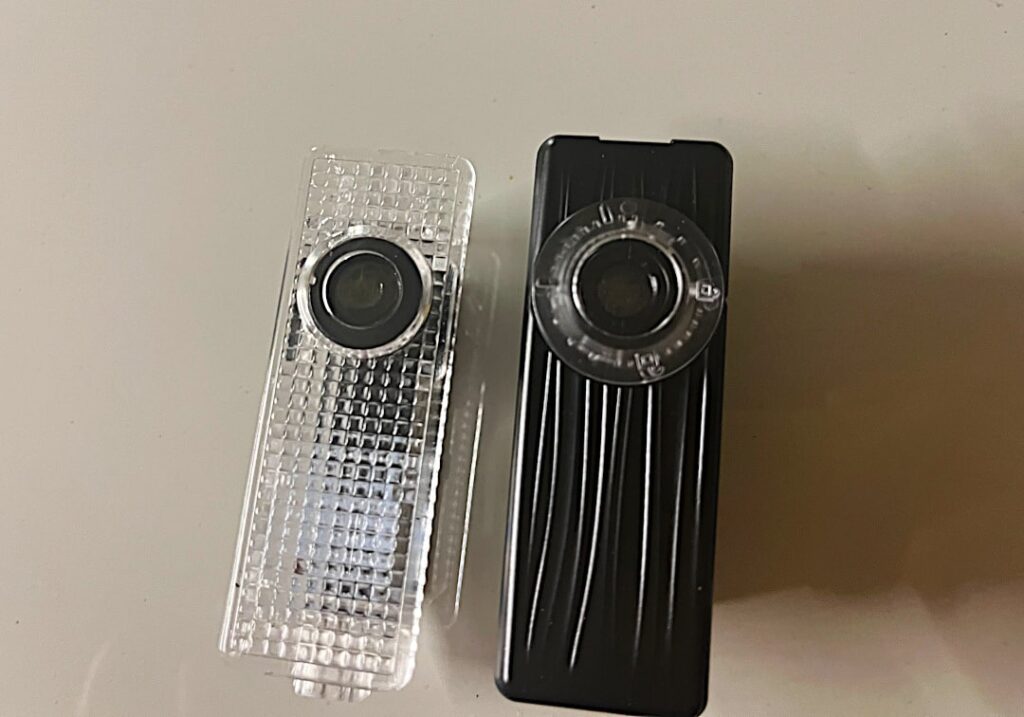 Imagen comparativa entre la pieza réplica china y la pieza original BMW