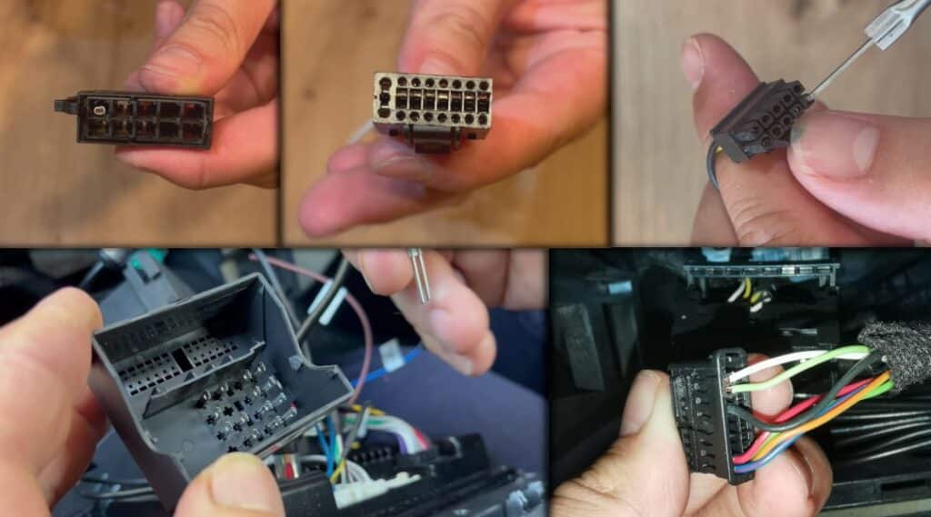 Steckertypen im Auto, ISO-STecker, Quadlockstecker, Molex Stecker usw.
