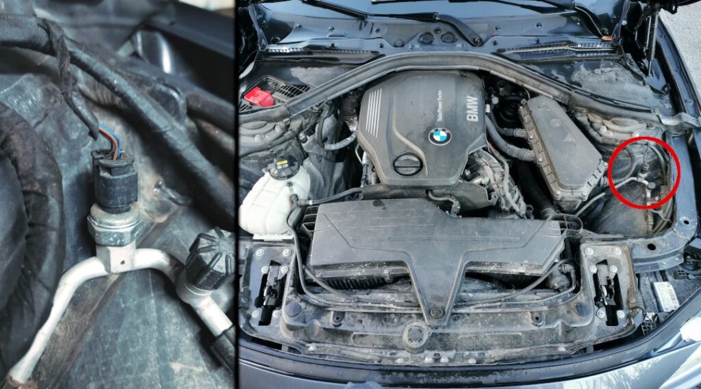 Air conditioning system not working? High pressure sensor defective