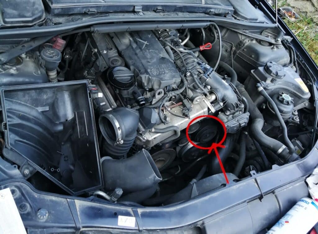 Air conditioning compressor BMW