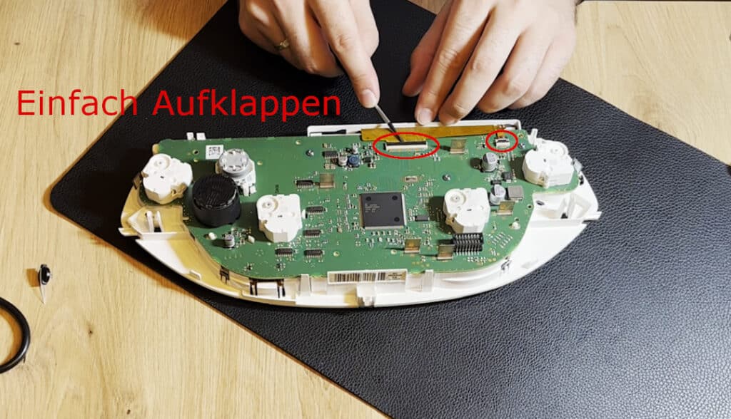 Poluzuj linkę ławki płaskiej