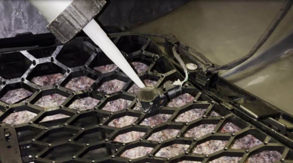 Parking sensors stick in the bracket