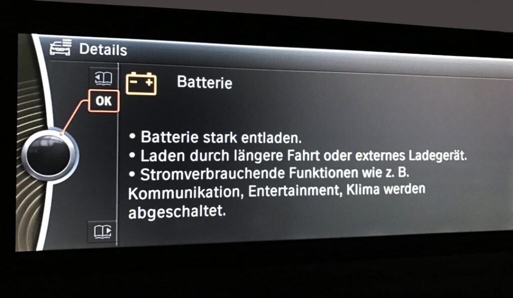Batterie-entladen-Meldung-1 "Batterie entladen" Fehlermeldung