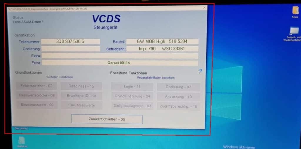 Programa VCDS Cambio de batería Skoda - Codificación de una batería nueva con el programa VCDS