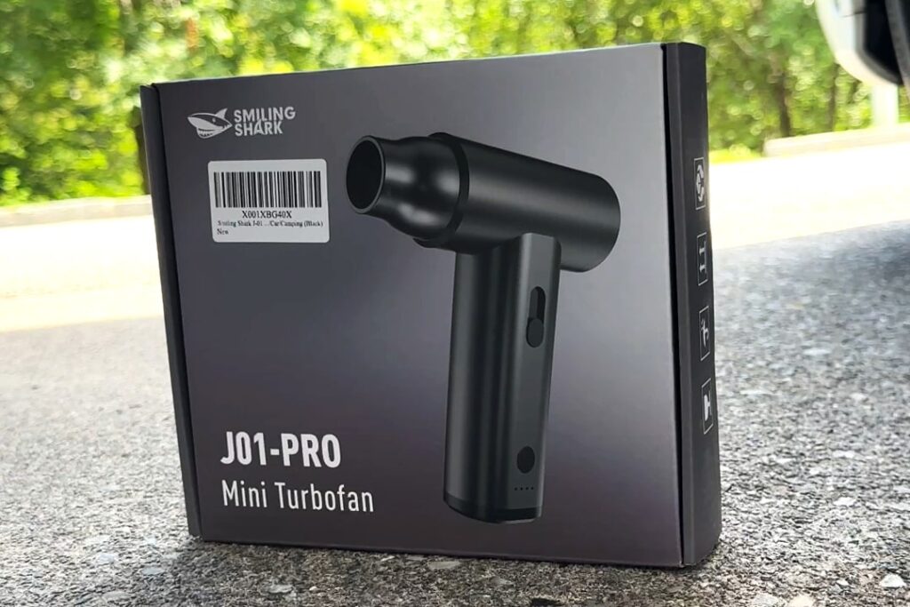 SMilling Shark J-01 Pro_Unboxing Mini blower J01-Pro from Smilling Shark