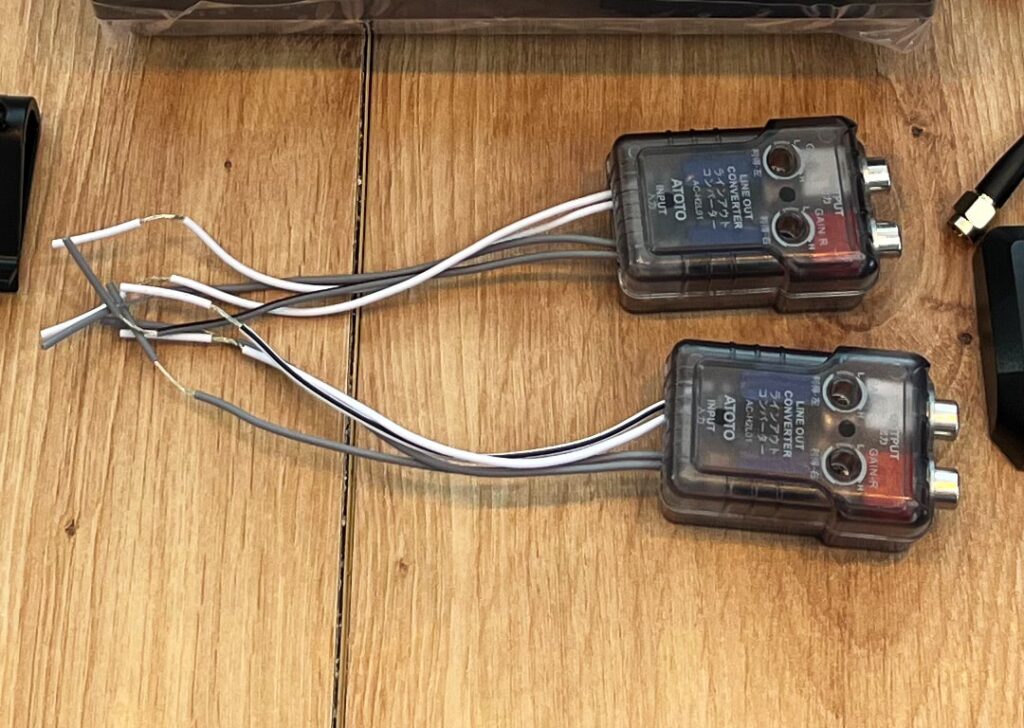 Konwerter wyjścia liniowego ATOTO S8 Adapter do wzmacniacza (konwerter wyjścia liniowego)