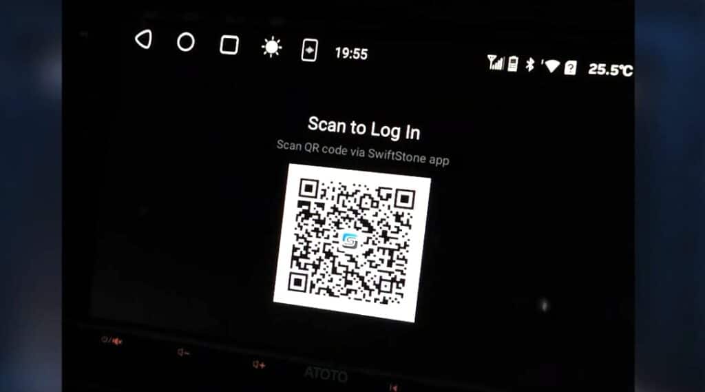 Kod QR czatu na dysku Zeskanuj kod QR Swift-Stone, Drive-Chat