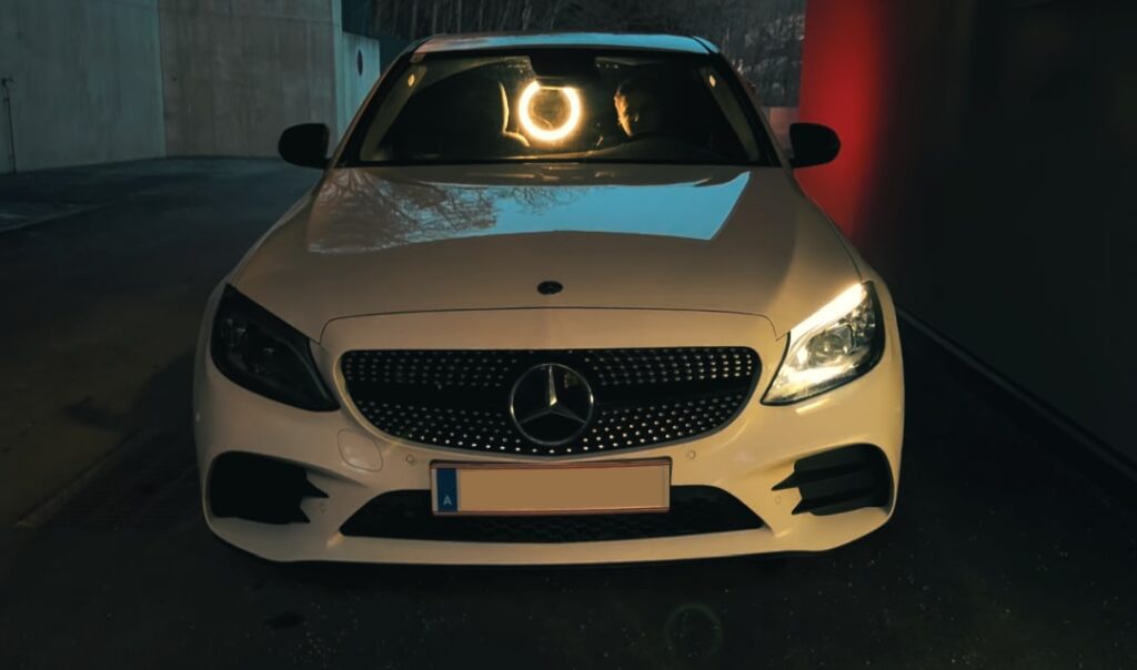 Mercedes z światłami stroboskopowymi Kodowanie MBito stroboskopu dla Mercedesa C205