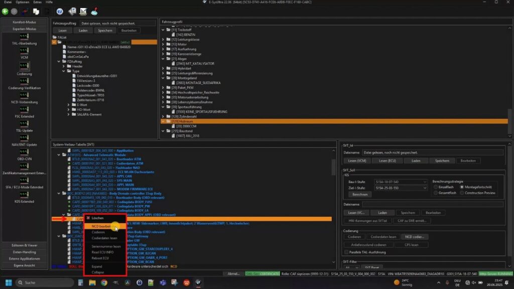 BDC_BODY2 Edit NCD Read NCD from BDC_BODY2