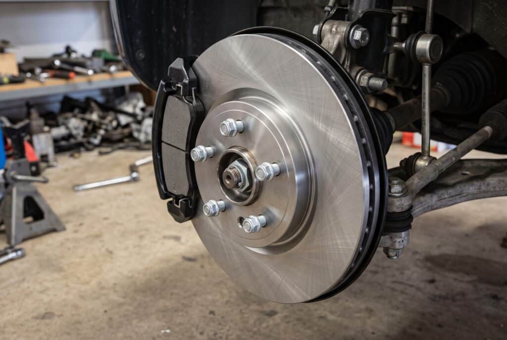 Bremsen einfahren – Bild 3 Bedding in brakes new brake disc and brake pad